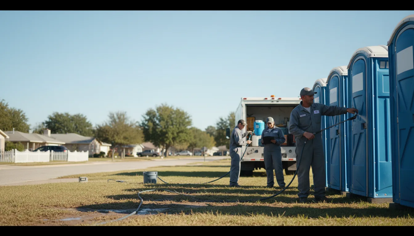 Long-Term Portable Toilet Rental in Syracuse, KS near me